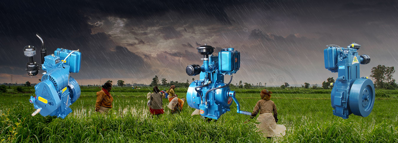 Kasturi diesel engine in operation